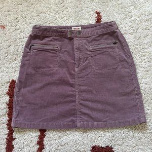 Lilac, light-corduroy skirt -- Mossimo/Target -- Size 2